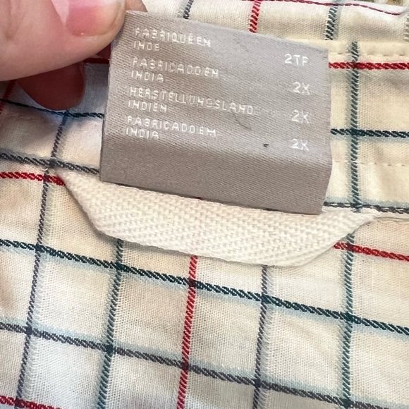 NWT Columbia Rapid Rivers White Grid Short Sleeve Button Down Shirt - Picture 10 of 14